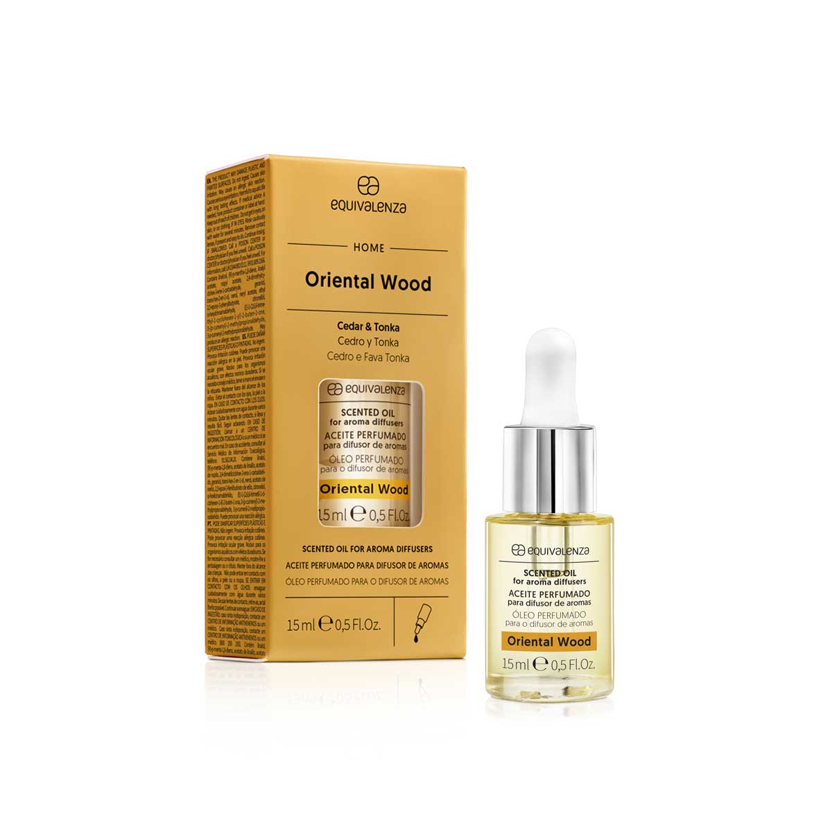 Huile Parfumée Hydrosoluble Oriental Wood (cèdre et tonka)