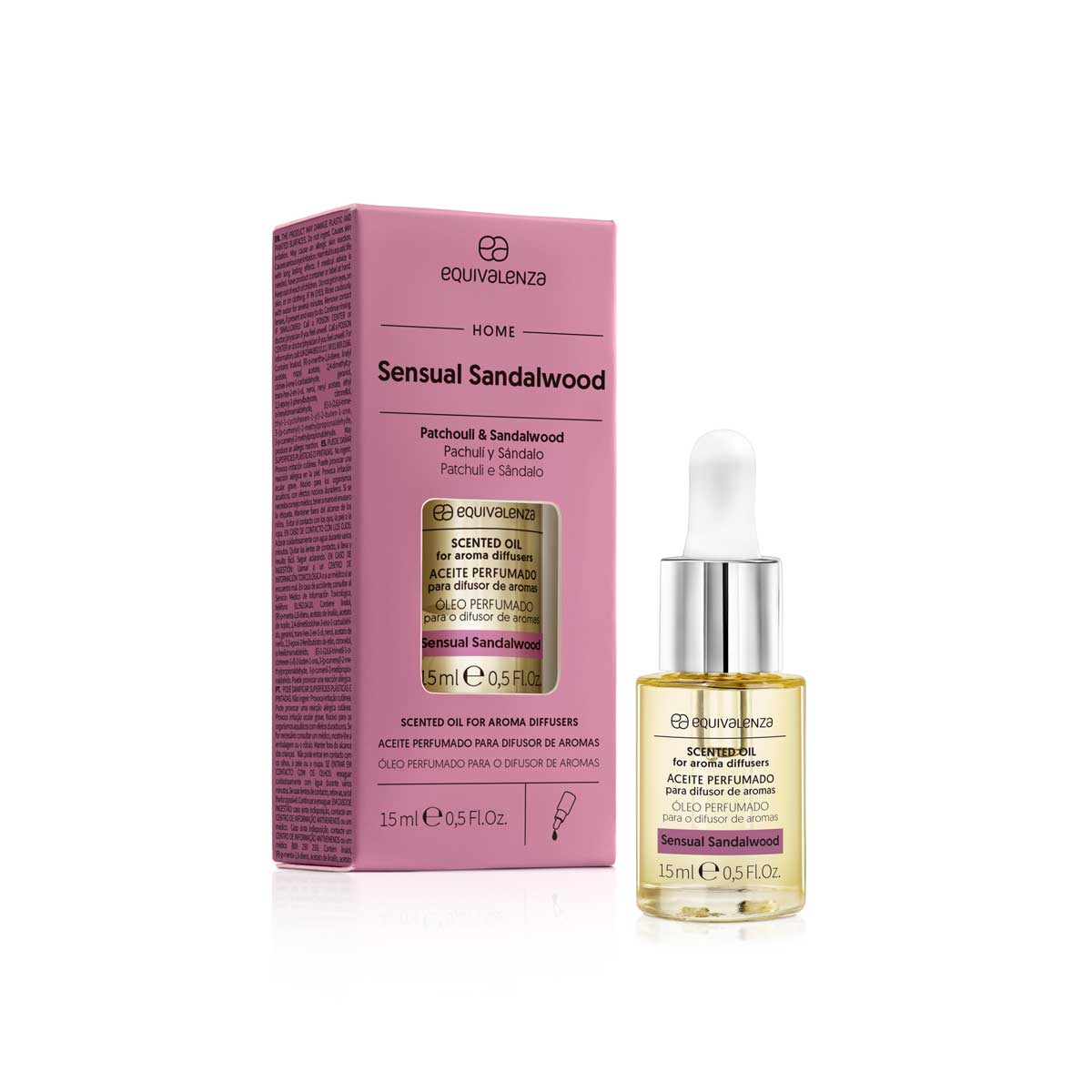 Huile Parfumée Hydrosoluble Sensual Sandalwood (patchouli et bois de santal)